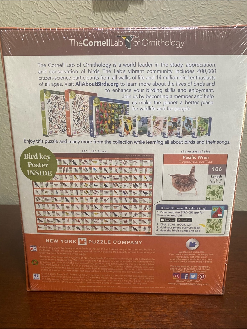 Birds of Western North America 1000-Piece Jigsaw Puzzle - Picture 2 of 5